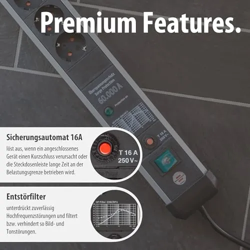 Brennenstuhl Premium-Protect-Line UC 5