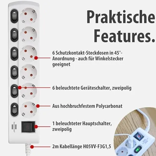 Brennenstuhl Steckdosenleiste 3