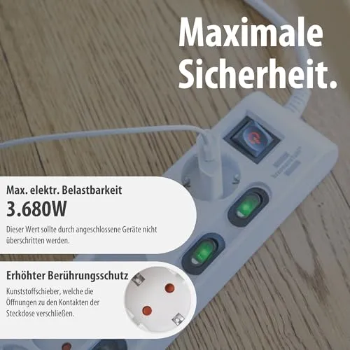 Brennenstuhl Steckdosenleiste 4