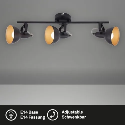 BRILONER Deckenlampe Vintage 2
