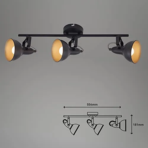 BRILONER Deckenlampe Vintage 6