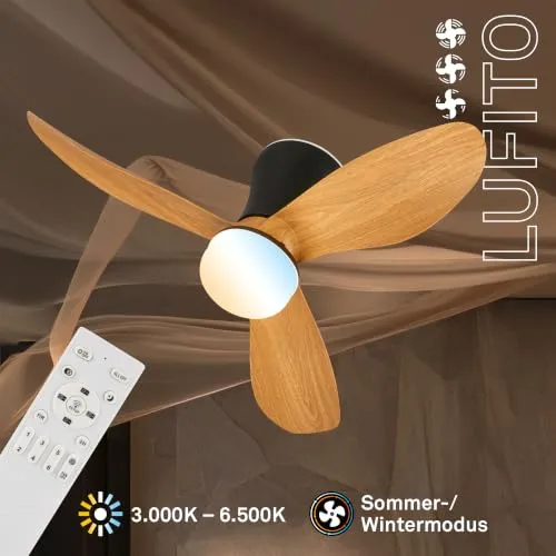 BRILONER LED Deckenventilator UC 2