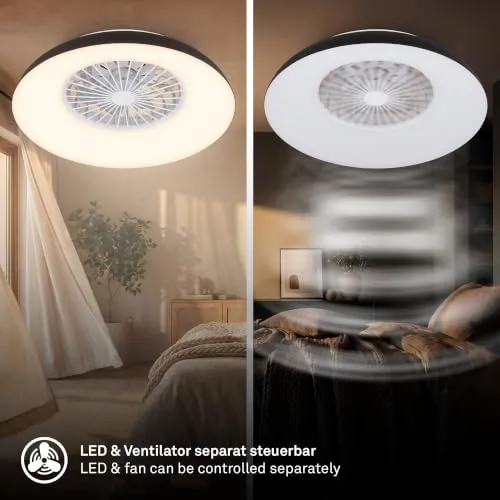 BRILONER LED Deckenventilator UC 3