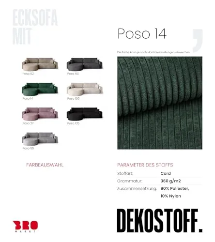 BROMARKT Ecksofa 6