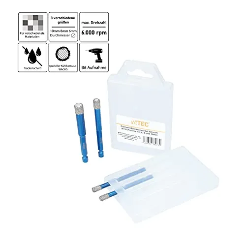 BTEC Fliesenbohrer Set 2
