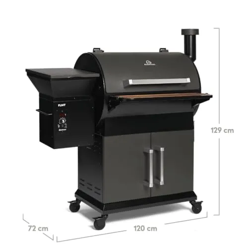 BURNHARD Pelletsmoker Set FLINT 2