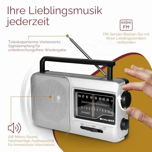Caliber Retro Radio FM 4