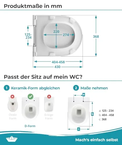 Calmwaters WC-Sitz UC 5