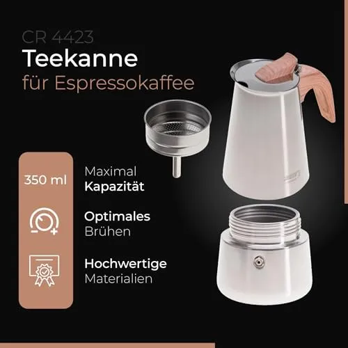 CAMRY Espressokocher Induktion 2