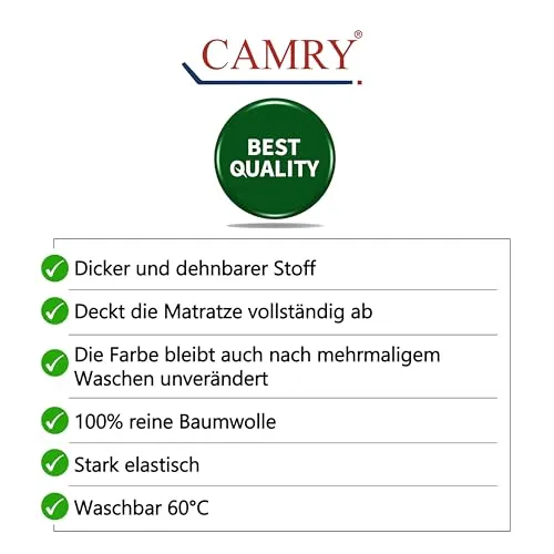 Camry Spannbettlaken UC 5