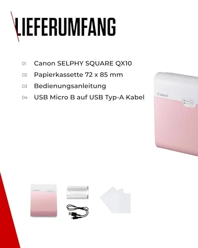 Canon SELPHY SQUARE QX10 5