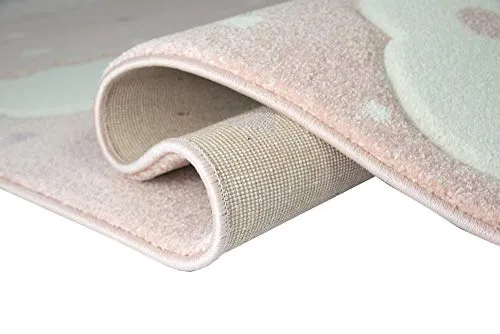 CARPETIA Kinderteppich Wolken 5