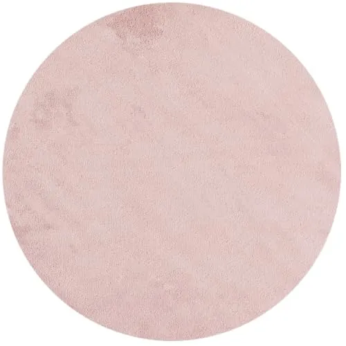 Carpetsale24 Kurzflor Teppich Rund