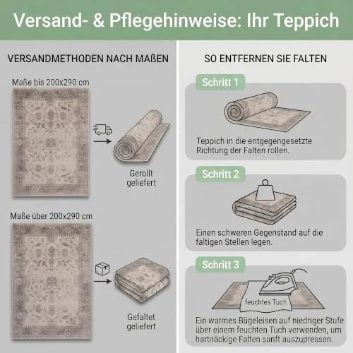 Carpetsale24 Vintage Rundteppich 6