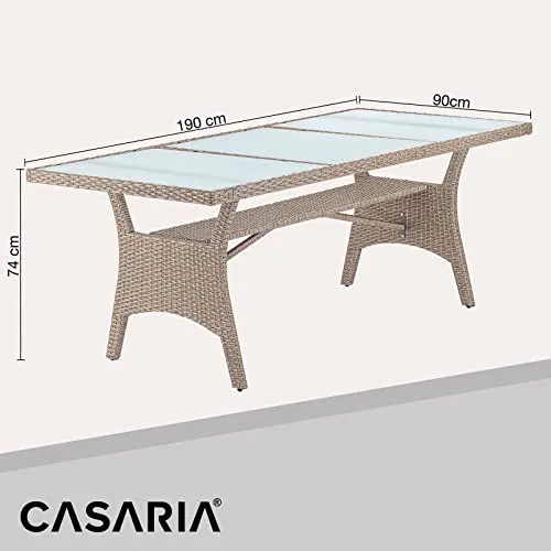 Casaria Gartentisch 3