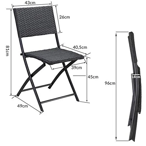 Casaria Klappstuhl 2