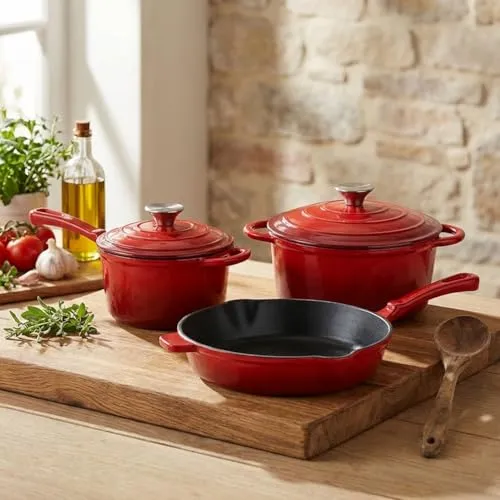 Casativo Gusseisen Topfset 2