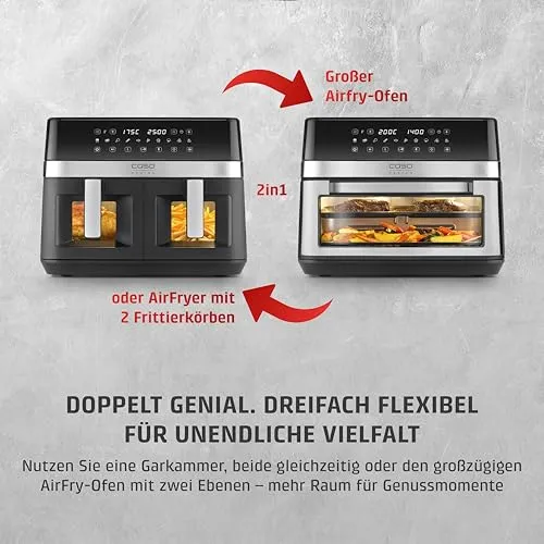 Caso AirFry DuoChef 2