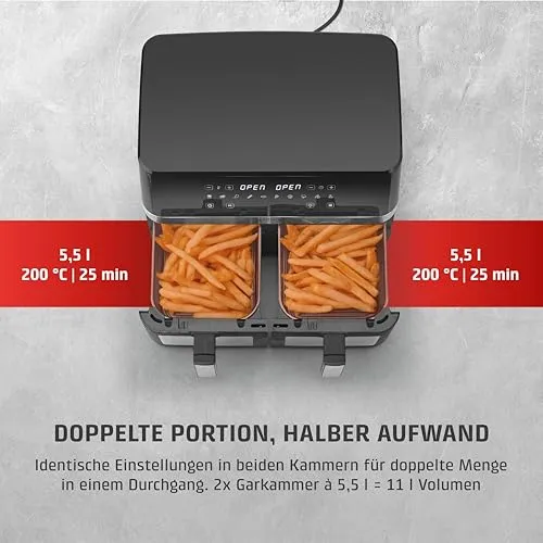 Caso AirFry DuoChef 4