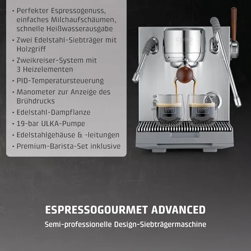 Caso EspressoGourmet Advanced 2