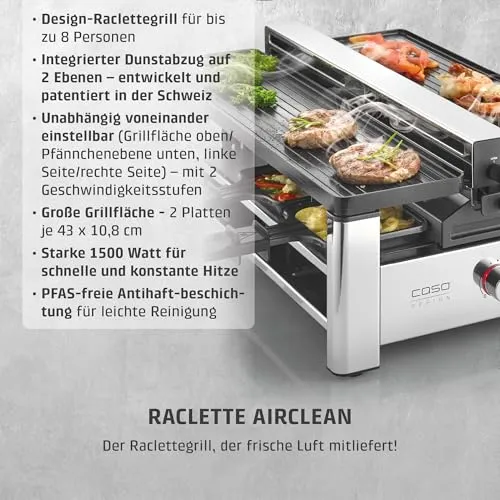 Caso Raclette AirClean 2