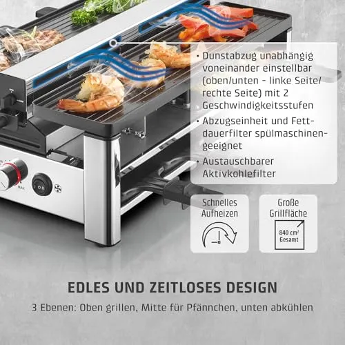 Caso Raclette AirClean 4