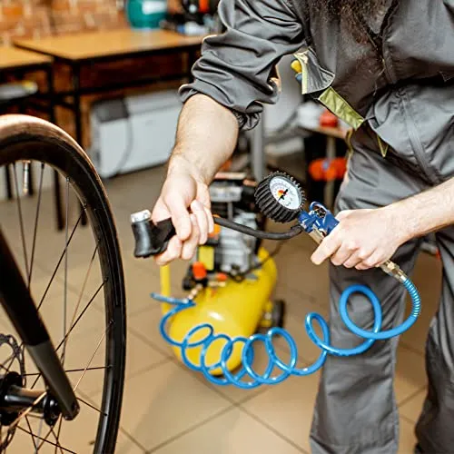 CCLIFE Druckluftspiralschlauch UC 5