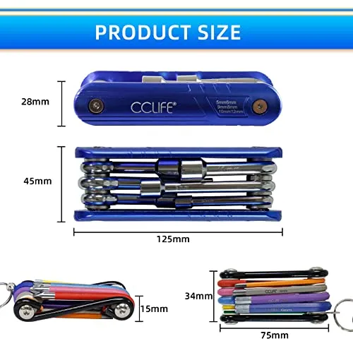 CCLIFE Mini Werkzeug Set 4