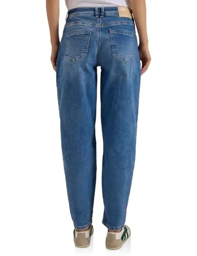 Cecil High Waist Barrel Leg Jeans UC 2