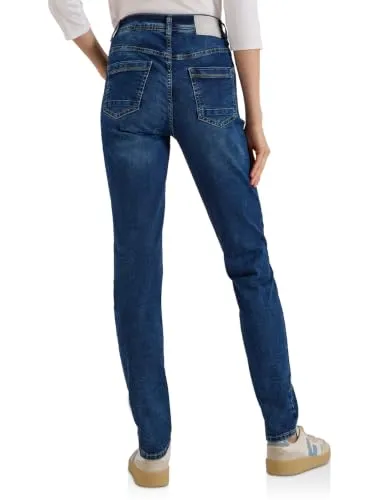 Cecil High Waist Slim Leg Jeans 2