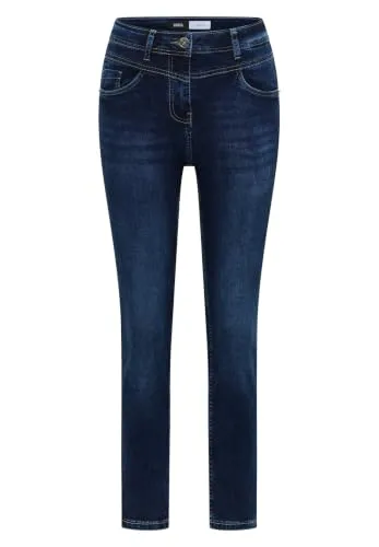 Cecil High Waist Slim Leg Jeans