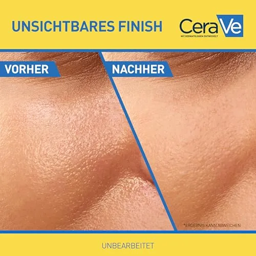 CeraVe Invisible Mattierendes Sonnenschutz Fluid LSF 50+ 2