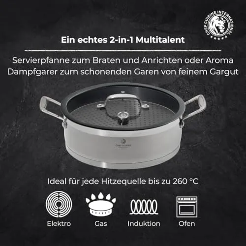 Chef Cuisine Aroma Dampfgarer 4