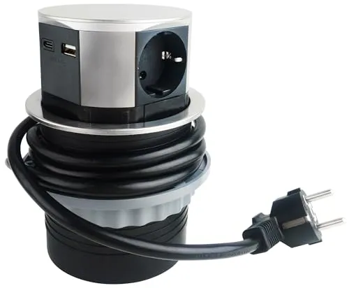 ChiliTec Einbausteckdose UC 2