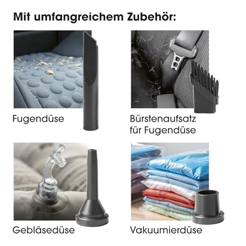 CLEANmaxx Akku-Handstaubsauger 3