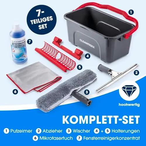 CLEANmaxx Fensterreiniger Set 2