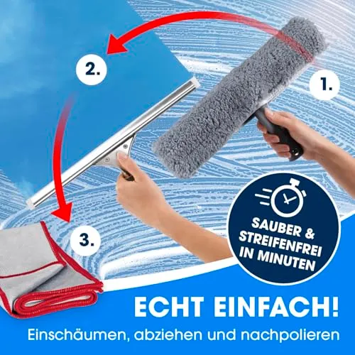 CLEANmaxx Fensterreiniger Set 3