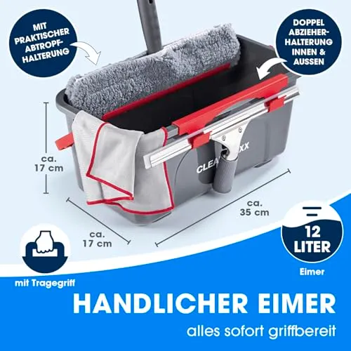 CLEANmaxx Fensterreiniger Set 5