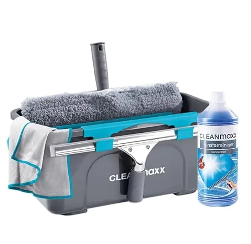 CLEANmaxx Fensterreiniger Set Professional