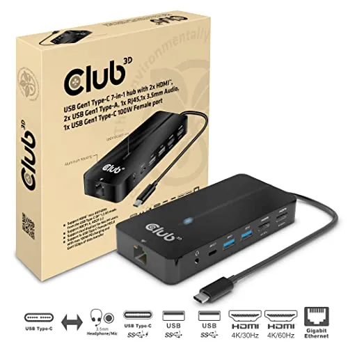 Club 3D USB Gen1 Type-C 2