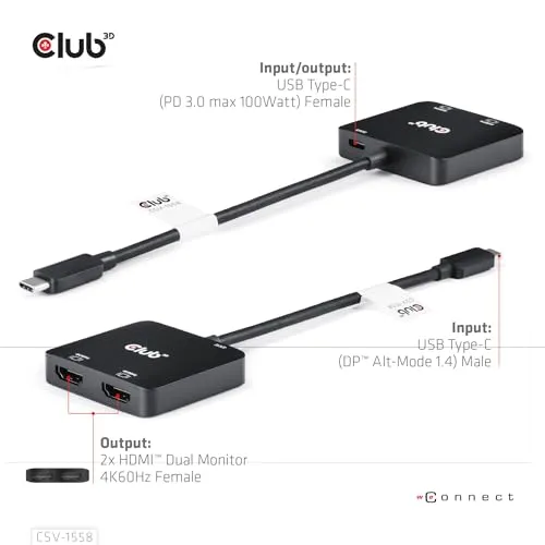 Club3D CSV-1558 2