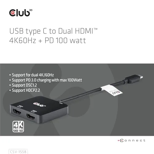 Club3D CSV-1558 5