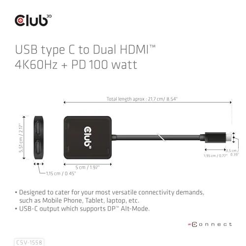 Club3D CSV-1558 6