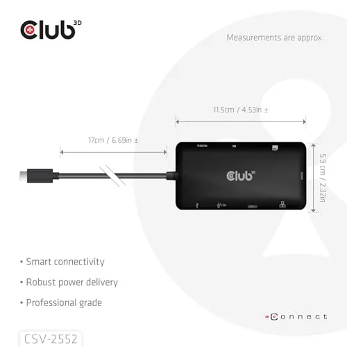 Club3D CSV-2552 4