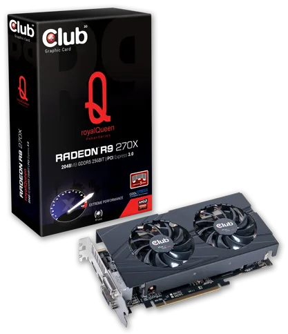 Club 3D Radeon R9 270X royalQueen (CGAX-R927X6F) 2
