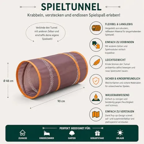 COIL Kinderzeltgarnitur 5in1 6