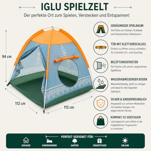 COIL Kinderzeltgarnitur 5in1 7