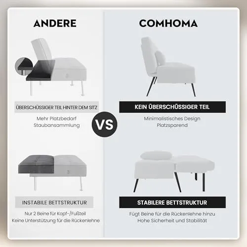 COMHOMA Schlafsofa UC 6