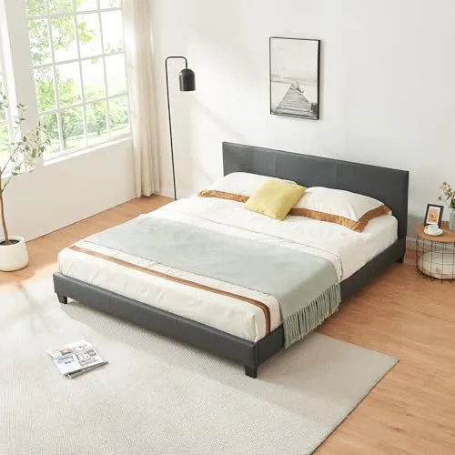 Corium Modernes Kunstlederbett UC 3