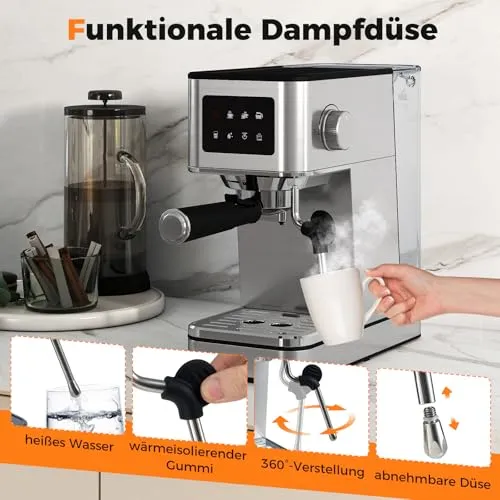 COSTWAY Espressomaschine 5